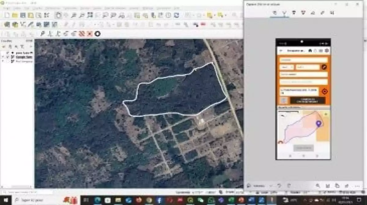 Cartographie producteurs caoutchouc